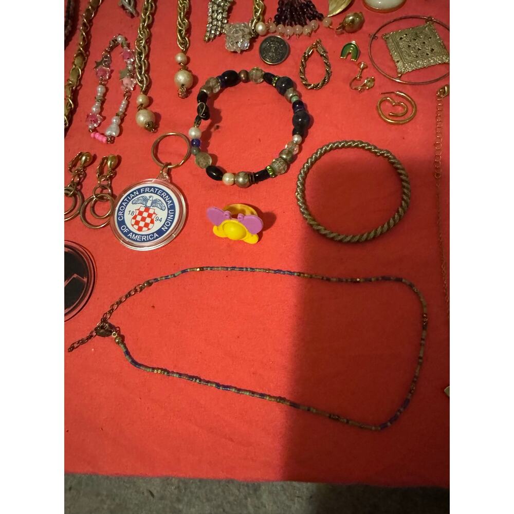 Vintage to Modern Mixed Costume Jewelry Reseller Lot - As-Is Craft Repair - Picture 9 of 16